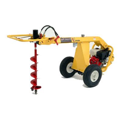 home depot skid steer rental post hole|hydraulic auger rental near me.